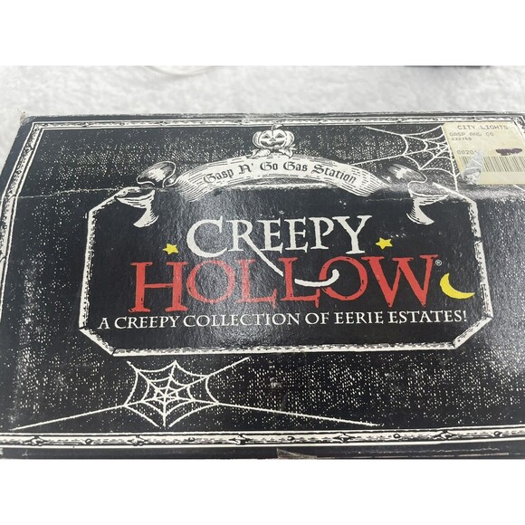 Midwest Of Cannon Falls Creepy Hollow Gasp N Go Mini Auto Shop Halloween*Works** - Picture 13 of 16